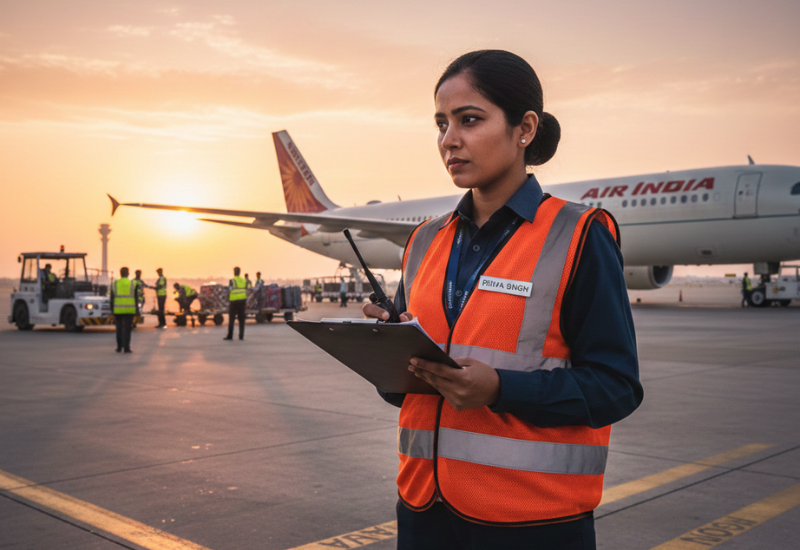 Ground Staff Work Hours & Airport Duty: Complete Life & Responsibilities Guide 2026 - Ground Staff career guide from Wings Institute Vadodara Gujarat