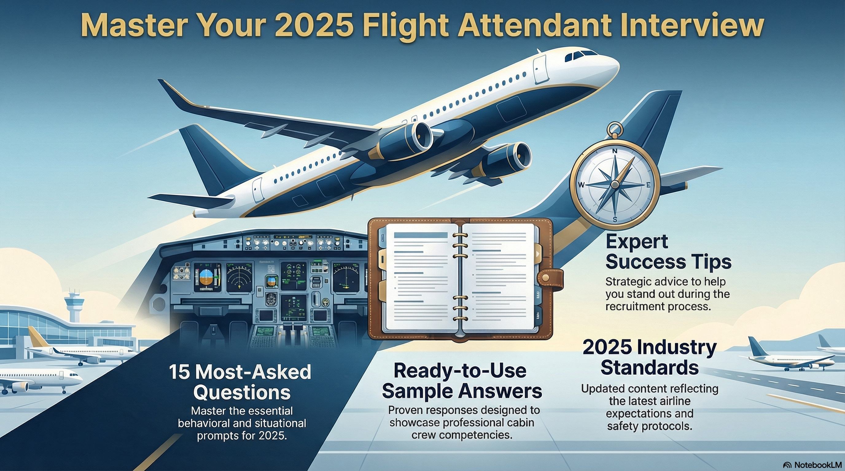 Air Hostess Interview Questions & Answers 2025: Top 15 with Tips - Cabin Crew career guide from Wings Institute Vadodara Gujarat